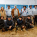 El equipo de Cabaña San Marón en el Segundo Remate Anual de la Cabaña en Gral Conesa, Rio Negro
